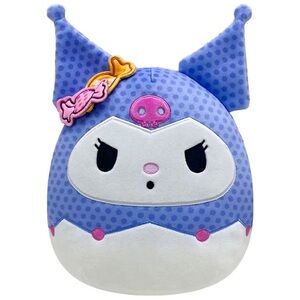 Squishmallows Hello Kitty and Friends Halloween Plush, Kuromi Witch 8 Inch